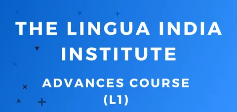 Hindi Advance Course (L-I) by The Lingua India
